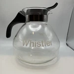 Gemco The Whistler Glass Kettle 8 Cup Mid-century Coffee/tea Pot. Fixed Price $15.00.