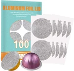 Capmesso Aluminum Foils Lids To Reuse Vertuoline Capsules Coffee Pods Compatible. Fixed Price $11.49.