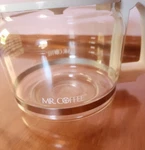 Mr Coffee 10 Cups Glass Carafe Pot White. Fixed Price $15.00.