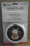 Bulk Paradise Candle Warmer Plate Safely Releases Scents Without Flame White. Fixed Price $14.99.