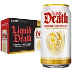 Liquid Death Soda-flavored Sparkling Water Cherry Oz (pack Of 12). Fixed Price $21.84.