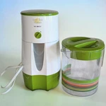 Mr Coffee Iced Tea Maker TM43P 3QT Lime With Striped Pitcher Adjustable Brew. Fixed Price $45.00.