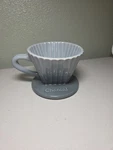 Chantal Lotus Ceramic Pour Over Dripper Coffee. Fixed Price $17.00.