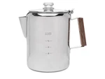 Coletti Percolator Coffee Pot & Filters 12 Cup, Stainless Steel Camping Outdoors. Fixed Price $39.99.