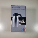 Cresimo 68 Oz Stainless Steel Thermal Coffee Carafe Double Walled Vacuum Thermos. Fixed Price $22.99.