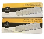 New Keurig Six Water Cartridges - Pack (12 Filters Total). Fixed Price $19.99.