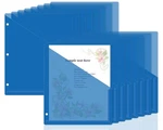 Gisgfim 48 Pack Binder Pockets For 3 Ring Clear Divider Folders Hol. Fixed Price $35.92.