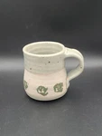 Studio Pottery Mug Cup Painted Handmade Signed "lr" Coffee. Fixed Price $12.88.