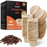 200 Count Cup Filters Disposable With Genius Lid Design, Fit All Reusable K.... Fixed Price $19.73.