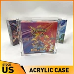 Japanese Booster Pokemon Acrylic Box Magnetic Case 151 Team Rocket Mega. Fixed Price $16.98.