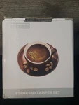 Practimondo Espresso Wood Tamper Set 51MM Frothing Pitcher *missing Towel*. Fixed Price $21.99.