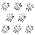Wallace Taos Stainless Steel 45PC. Flatware Set. Fixed Price $139.99.