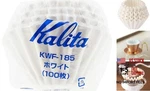 Kalita Wave Paper Larger Size 185 100 Count Specially Pour Coffee Filters. Fixed Price $20.50.