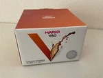Hario VDGR-01-OV V60 Heat Resistant Glass Transparent Coffee Dripper Olive Wood. Fixed Price $49.99.