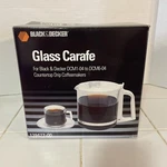 Black & Decker Coffee Glass Carafe DCM1-04 To DCM6-04, Sealed Box! White Unused. Fixed Price $11.99.