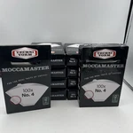 Pack Of Technivorm Moccamaster #4 White Filters, Total 1000. Fixed Price $59.99.