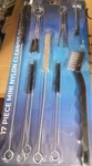 Diamond Shine 17 Piece Mini Nylon Cleaning Brush Set. Fixed Price $13.64.