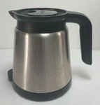 Keurig Coffee Pot Carafe With Lid Stainless Steel Chrome Black Handle 1634X. Fixed Price $14.99.
