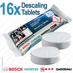 16X Bosch Tassimo Coffee Machine Descaling Tablets 311864 Descale Kettle Genuine. Fixed Price $43.84.