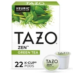 Tazo Organic Zen Green Tea K-cups Lemongrass Spearmint 22 Pods. Fixed Price $37.54.