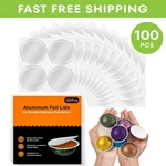 100PCS Aluminum Foil Lids For Nespresso Vertuo Reusable Coffee Pods Seal Cover. Fixed Price $10.89.