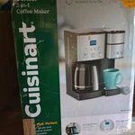 Cuisinart SS-15TGNUS Coffee Center 2-IN-1 Maker, K-cup, 12-CUP, Programmable. Fixed Price $72.99.
