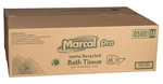 Marcal Pro 5001 100% Recycled Two-ply Bath Roll Is 4-3/10 Inch Wide, White. Fixed Price $83.90.