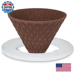 Wablade Ekubo Ceramic Coffee Filter Pour Over Cone Dripper Paperless. Fixed Price $54.29.