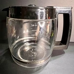 Cuisinart 14 Cup Replacement Glass Coffee Carafe Pot Black Lid 2320 Ftn. Fixed Price $17.09.