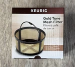 Keurig Reusable Ground Coffee Gold Mesh Filter Compatible W/ Essentials & K-duo. Fixed Price $11.95.
