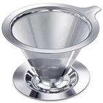 Laiyeoy Pour Over Coffee Dripper, Slow 5.47X4.69X3.19 Inches, Siliver. Fixed Price $20.12.