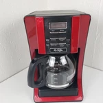 Mr. Coffee 12 Cup Programmable Maker Red Black BVMC-EVX23-RB. Fixed Price $34.99.