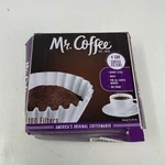 Mr. Coffee 4-CUP White Filters JR100, 100-COUNT. Fixed Price $6.24.
