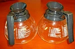 For Bunn - 2 Pk 64 Oz. Commercial Coffee Pot/carafe/decanter Black New!. Fixed Price $37.95.