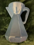 Goodcook Koffe 6 Cup Ceramic Pour Over Carafe Coffee Maker Blue Euc. Fixed Price $16.99.