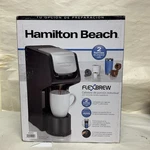 Hamilton Beach Flexbrew Single-serve Coffee Maker Black -free S&h. Fixed Price $45.00.
