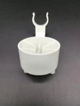 Krups Il Primo Espresso Machine Steam Cup Adapter Part 972 White 41148. Fixed Price $7.95.