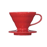 Hario VDC-01R V60 Ceramic Coffee Dripper Red Pour Over Brewing F/s W/track#. Fixed Price $38.26.