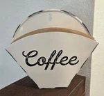 Cone Coffee Filter Holder Enamelware Wall-mount Farmhouse Kitchen Decor. Fixed Price $11.97.