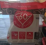 Hario V60 VCF-01-100W Coffee Paper Filter 01W Sheets Made In Japan. Fixed Price $6.00.