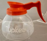 Tupkee Commercial Coffee Pot Decanter 64OZ Replacement Orange Nice. Fixed Price $17.00.
