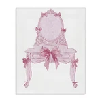 Stupell Industries Lovely Pink Vanity Bows Canvas Wall Art Design By Ziwei. Fixed Price $80.65.