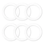 6 Pcs Gasket Seal Rings For Bialetti Moka Express Dama Cups - Spare Food Grade. Fixed Price $11.83.
