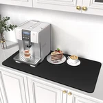 31.5"X17" Coffee Mat X-large, Bar Accessories For Countertop, Absorbent D. Fixed Price $27.97.