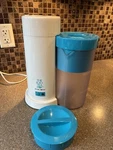 Mr. Coffee Iced Maker W/ Pitcher & Lid 2 Qt Brewer Pot Tm 1.7 Blue Teal. Fixed Price $38.00.