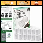 12 Pack Activated Charcoal Water Filters For Espresso Machines - Compatible Repl. Fixed Price $22.99.