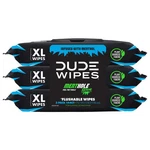 Dude Wipes Menthole Xxtreme Flushable - 48 Count (pack Of 3). Fixed Price $25.89.
