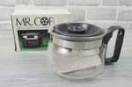 Mr. Coffee Cup Glass Pot Carafe Model D-4 Replacement. Fixed Price $25.00.