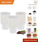 Disposable Paper Coffee Filters, Keurig Cup For Single.... Fixed Price $17.99.