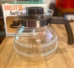 Melitta 6 Cup Glass Carafe Coffee 33 Oz Beverage With Lid Brown Vtg New In Box. Fixed Price $24.99.
